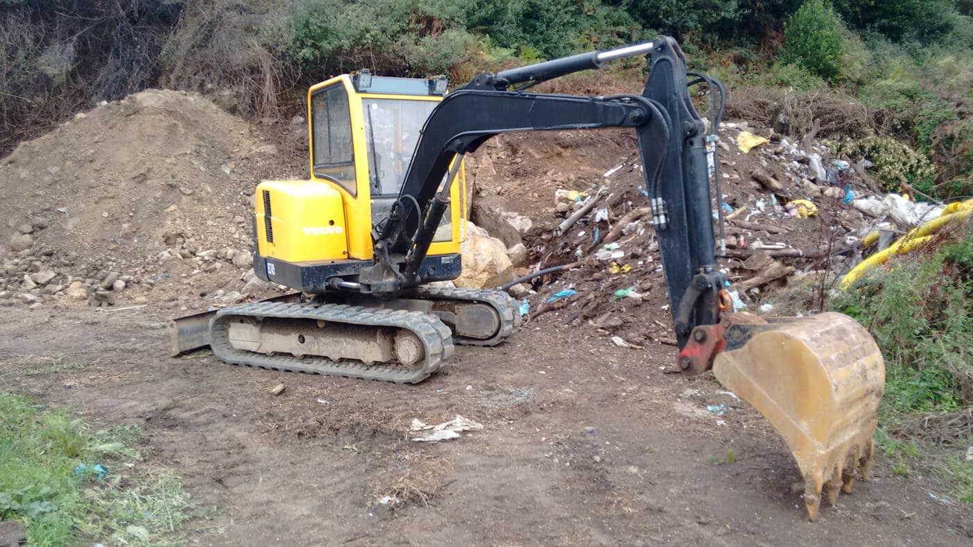 Maquinaria de gran calidad para excavaciones